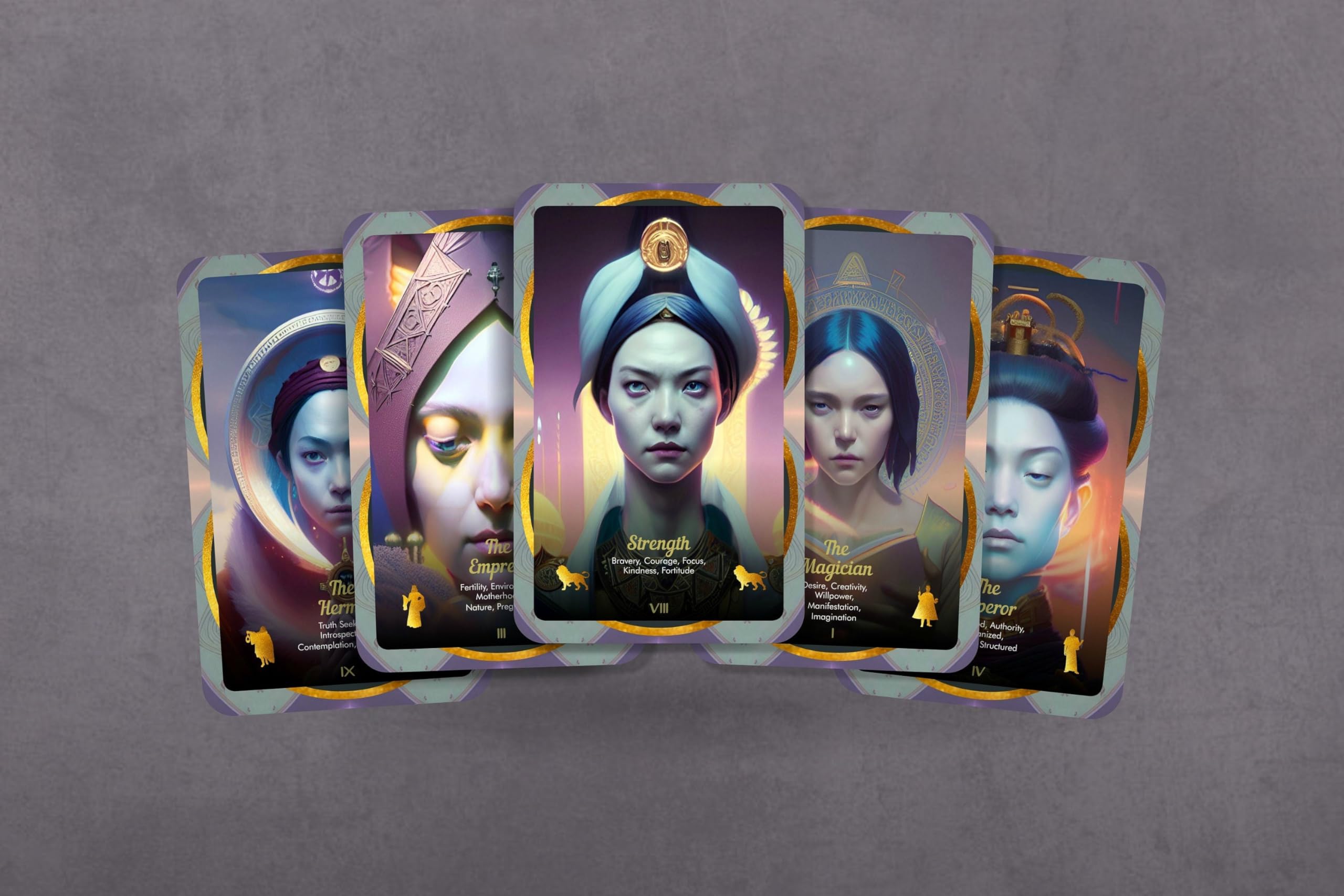 The Lost Kingdom Tarot - Major Arcana English