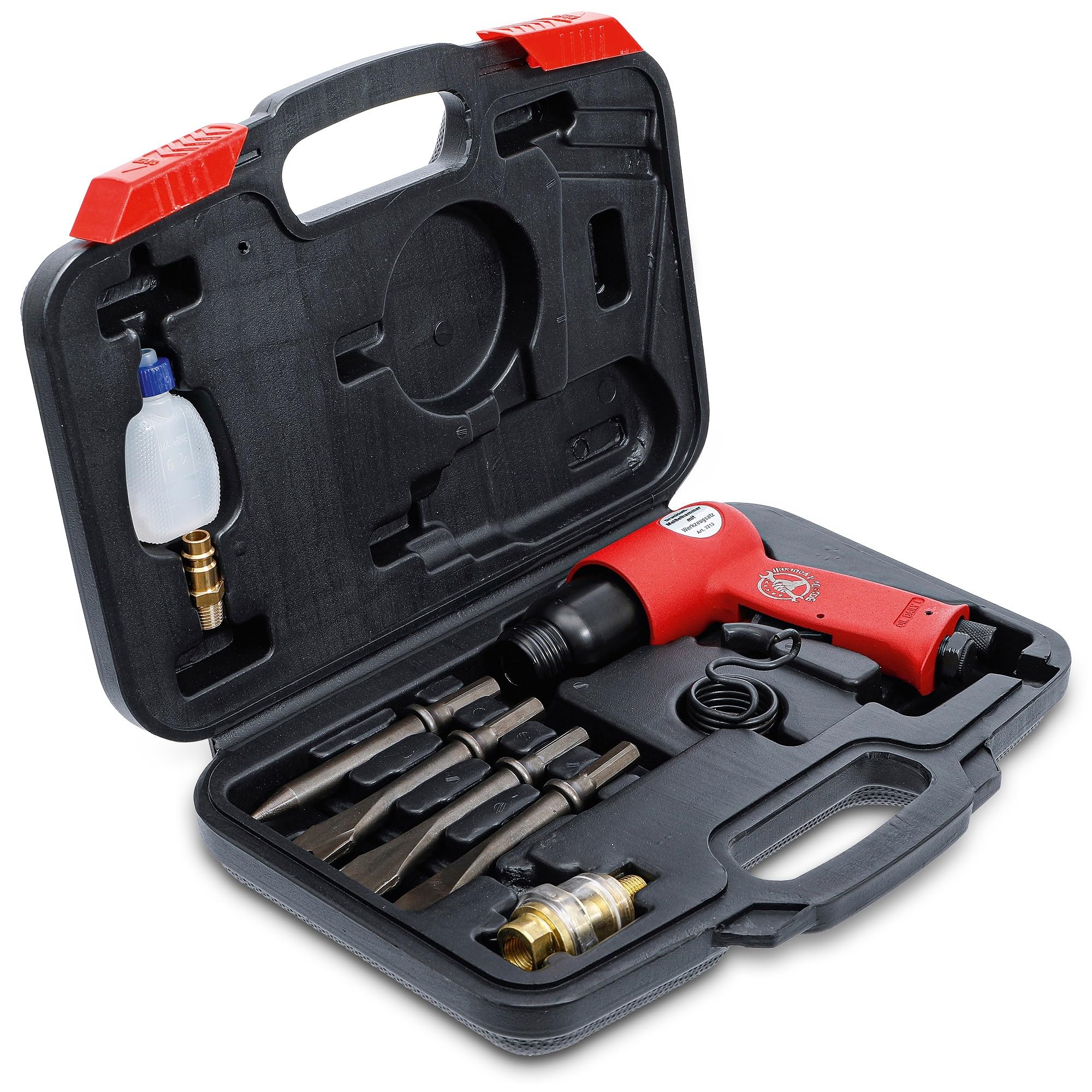 BGS Diy 3213 | Air Hammer Chisel Set | 8 pcs.