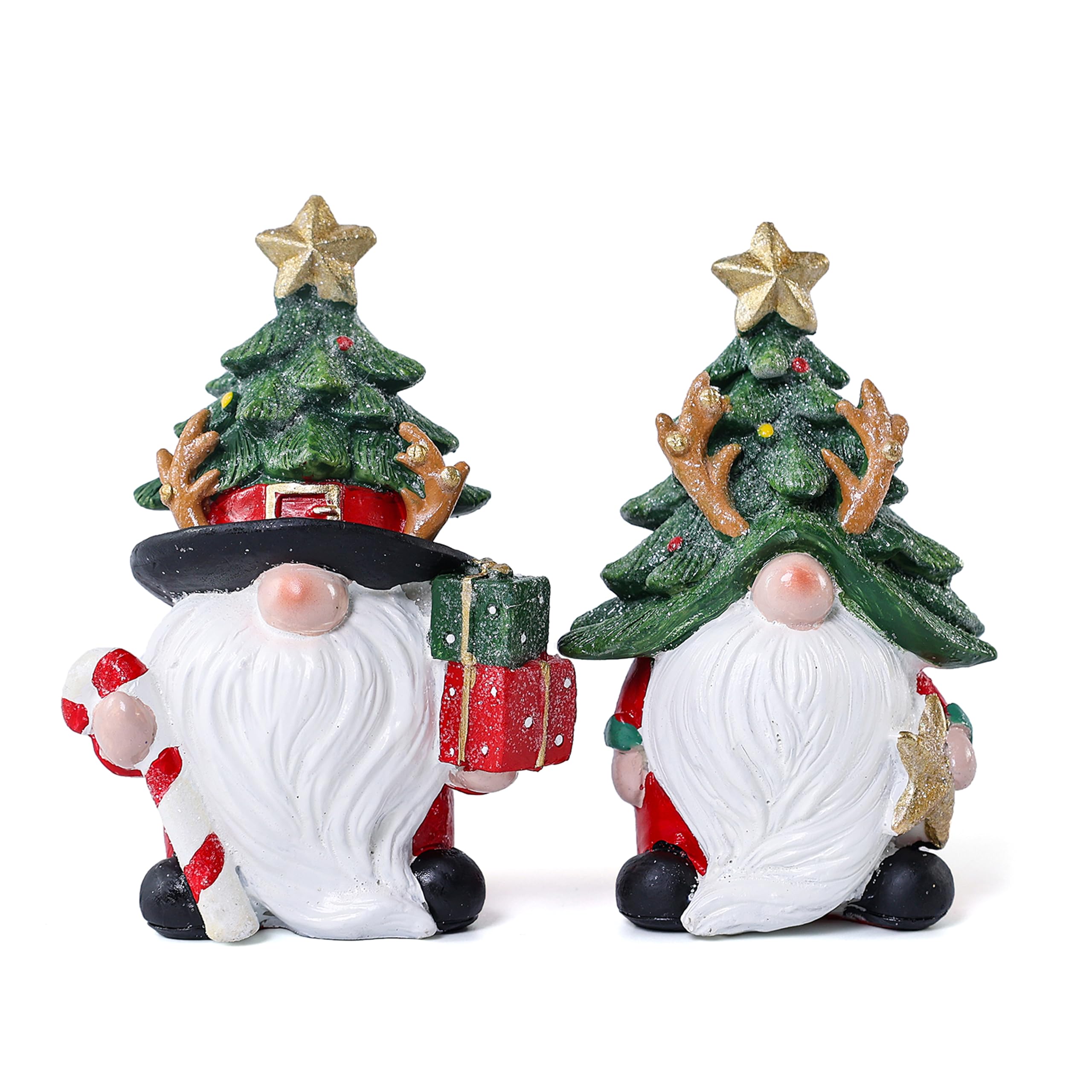 Gftoholic Christmas Gnomes - Christmas gnome Decorations for Home, Indoor Swedish Tomte Gnomes on Mantel and Window sill