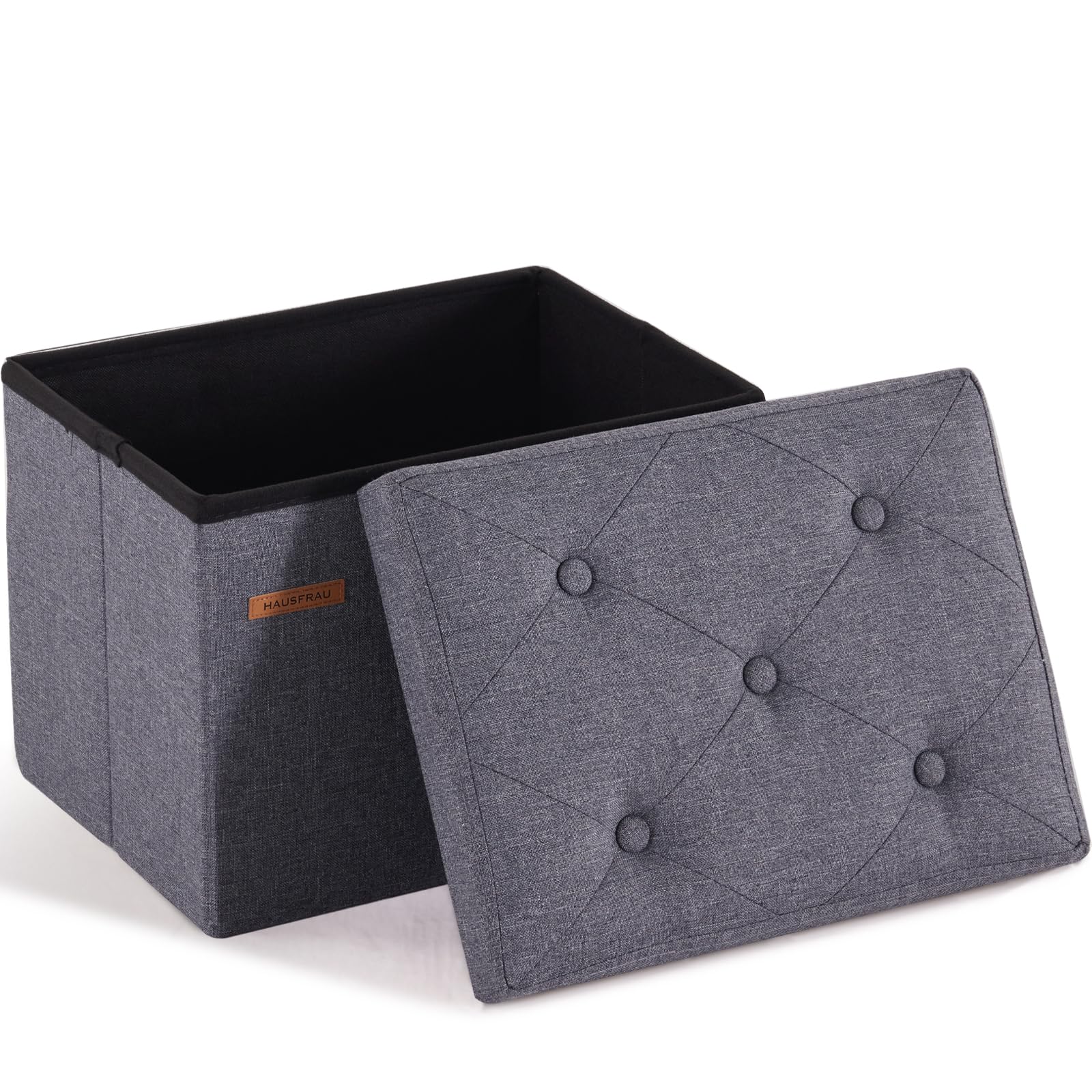 Amazon.com: HAUSFRAU Storage Ottoman Foot Rest Stool, Small