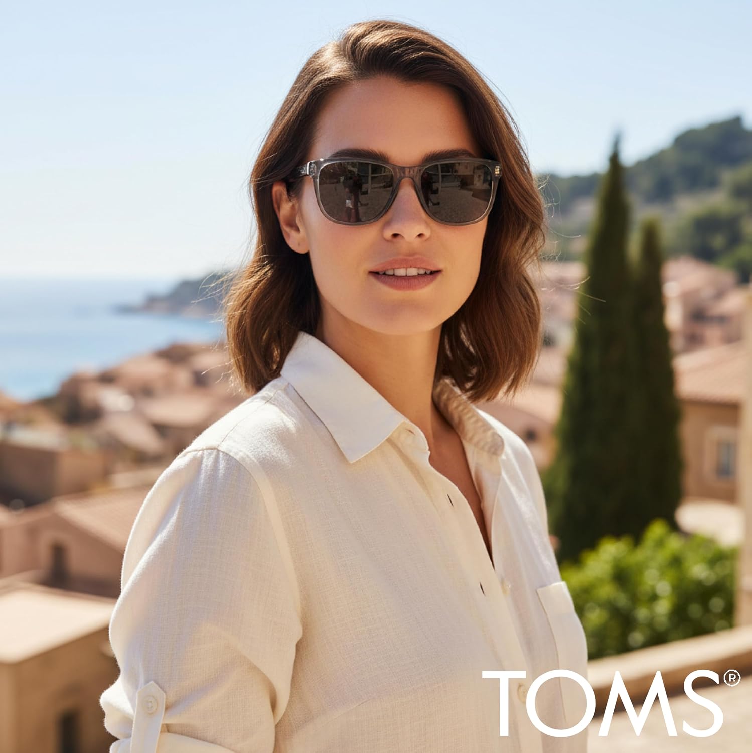 TOMS Emerson Square Sunglasses