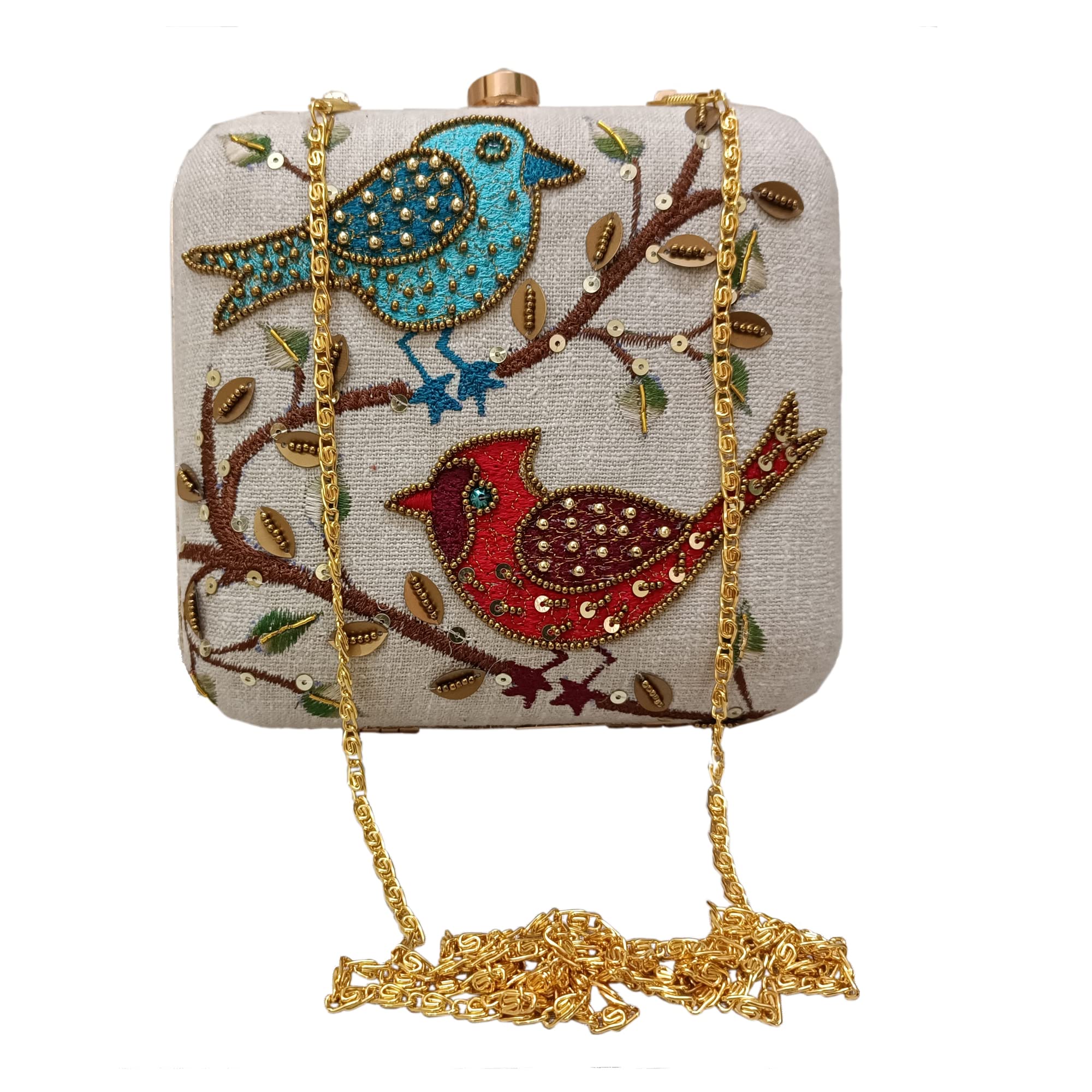 women and girls Birds design clutch purse-image-22