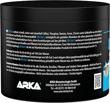 Silicate Remover Aquarium 500 ml - Sili-Out 2 Granules against Diatoms
