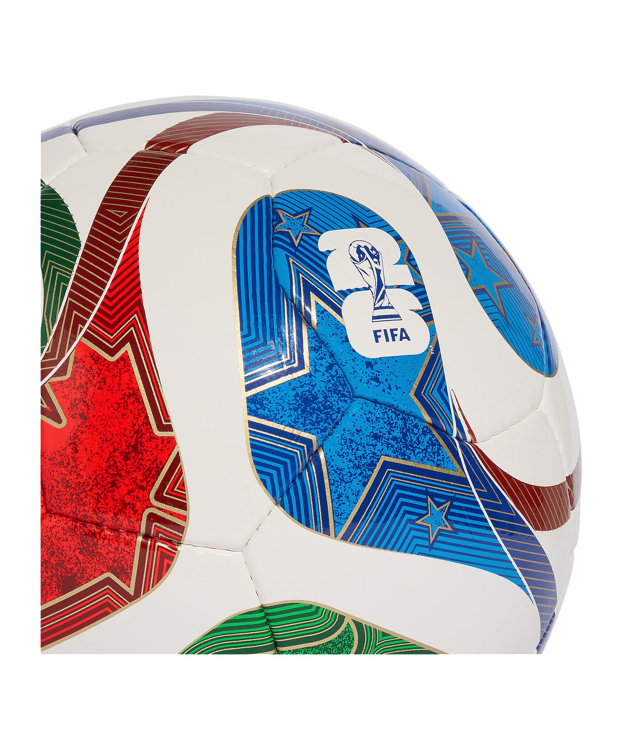 adidas Performance World Cup 26 Trionda Pro Sala pallone da gioco Bianco Bianco, Futsal Unisex