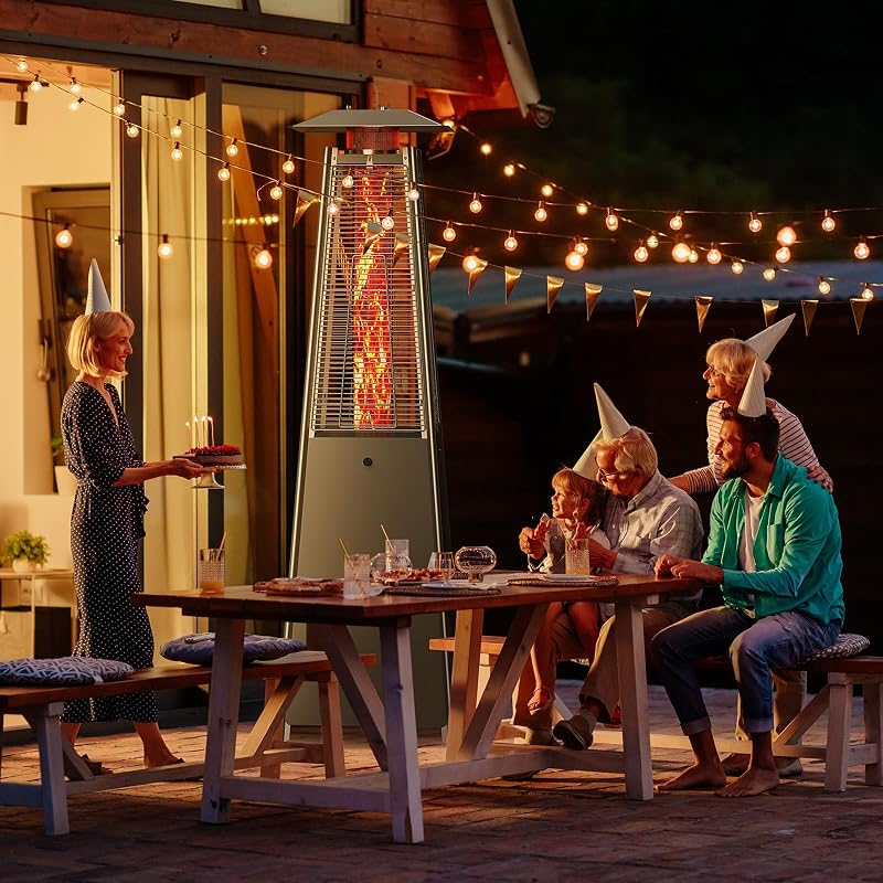 OLIXIS 42000 BTU Pyramid Patio Heater, Outdoor Heater image 2