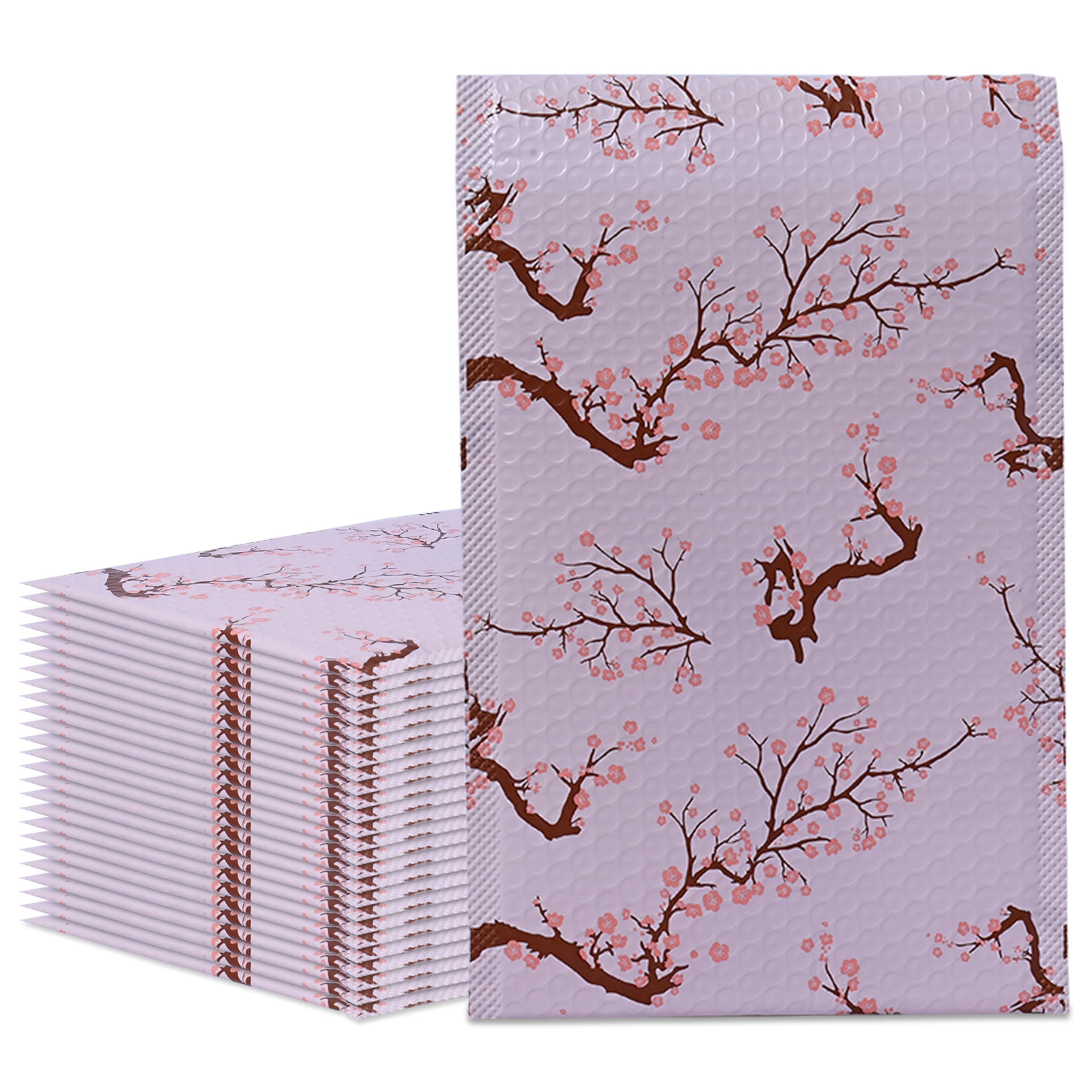 Lepac Packing Bubble Mailers 8.5 x 12-100 Pack Poly Shipping Bags, Padded Envelopes For Clothes Mail Supplies, Waterproof Seal Sealing Heavy Duty Colorful Bulk Variety Supply