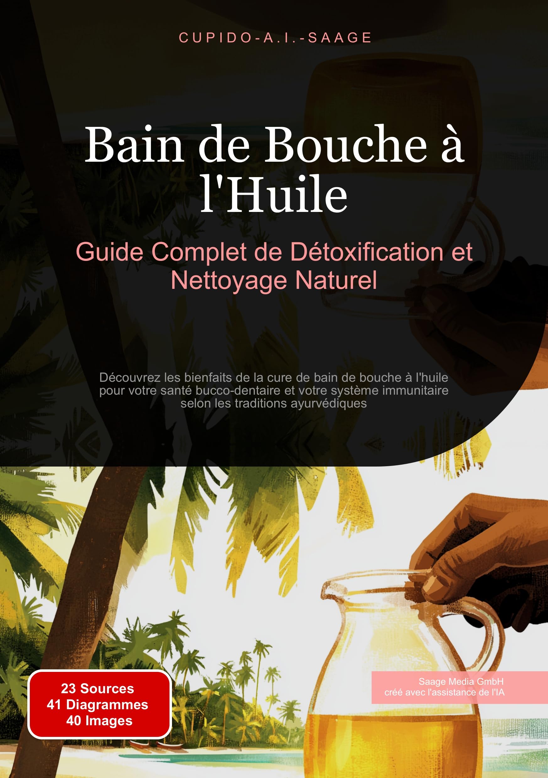 Bain de Bouche à l'Huile: Guide Complet de Détoxification et Nettoyage Naturel. Découvrez les bienfaits de la cure de bain de bouche à l'huile pour votre ... (Huile de bouche t. 1) (French Edition)