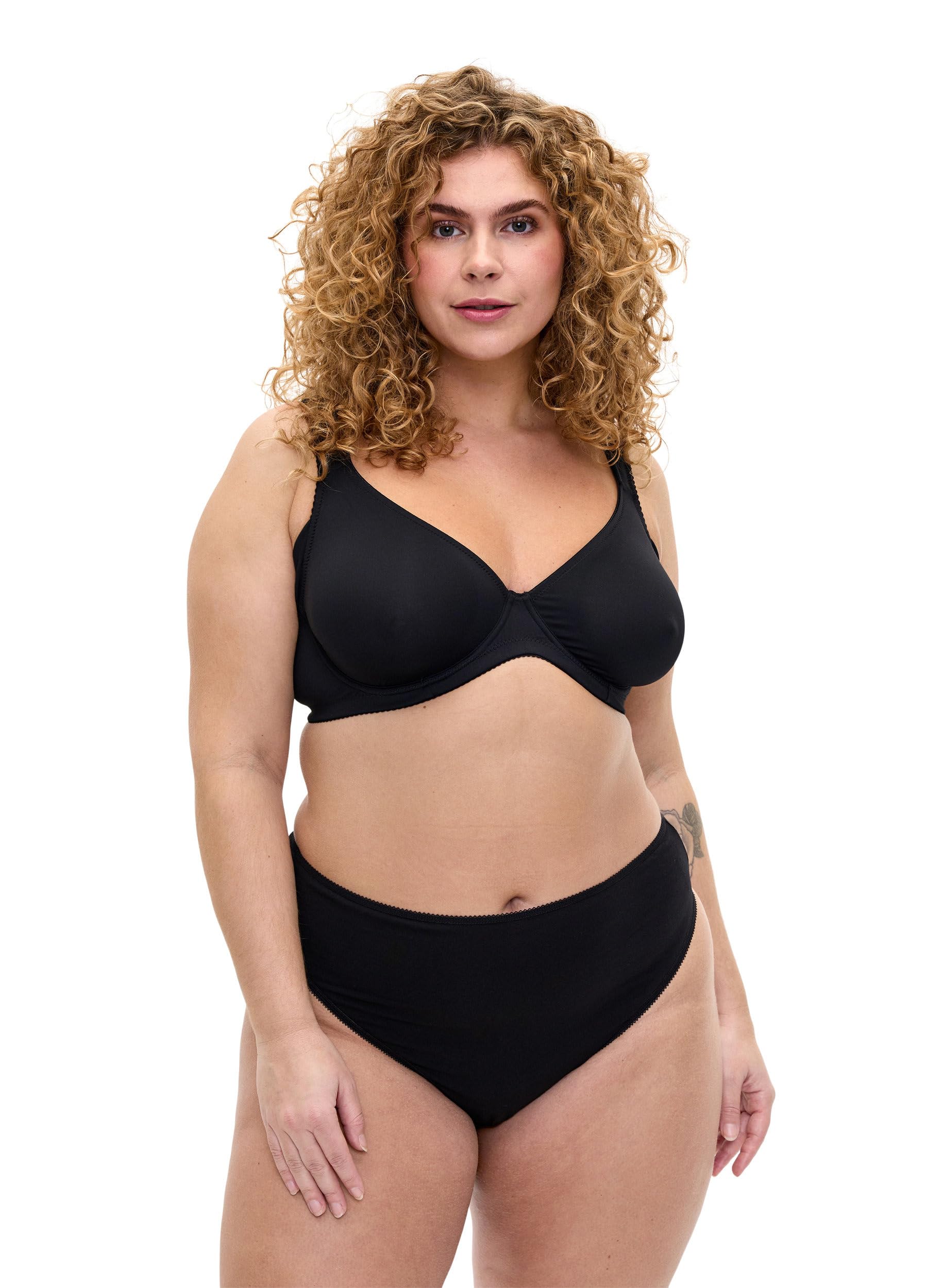 Zizzi Devoted by Frauen Große Größen G-String Baumwolle 7er-Pack Größe