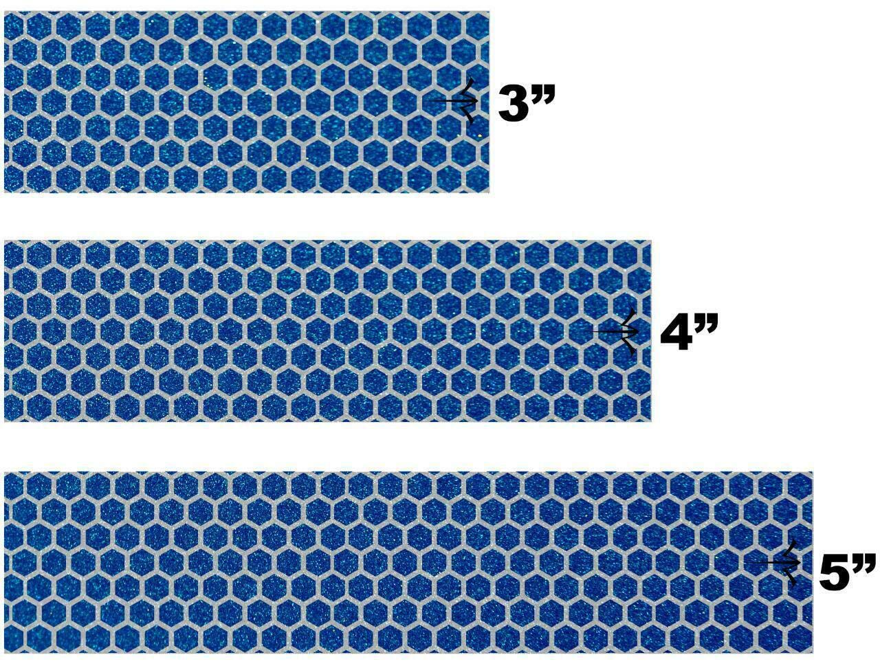 White Water Archery Blue Reflective Filled Honeycomb Arrow Wraps 15 Pc Pack Choose Length Width