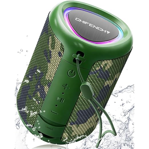 Portable Bluetooth Speaker Beach Essentials: IPX5 Waterproof for Outdoor