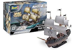 Revell's Black Diamond Pirate Ship: An Easy-Click Adventure on the High Seas