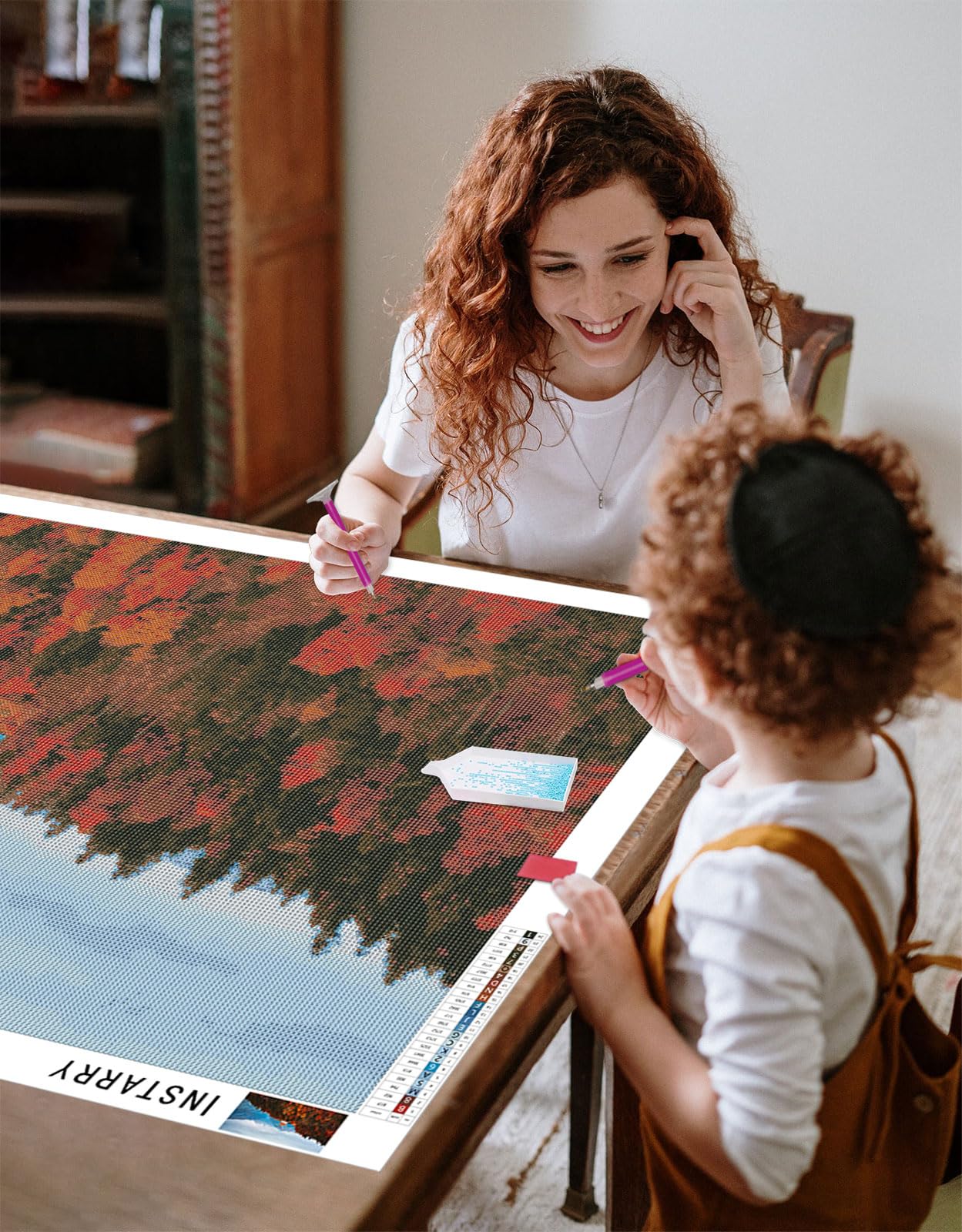 Instarry Fai da Te Diamond Painting Kit 5D Quadri Grandi