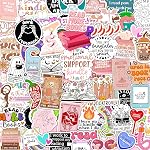 120Pcs Mixed Vintage Stickers, Waterproof Scrapbook Aesthetic Sticker for Daily Planner, Water Bottles, Handbook Junk Journal, DIY Scrapbooking Journaling Supplies