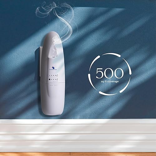 Miniatura 2 de PlugIn Difusor para aceites esenciales, aire de aroma portátil con cubiertas de nanotecnología, 500 pies cuadrados de aceite sin agua, uso doméstico
