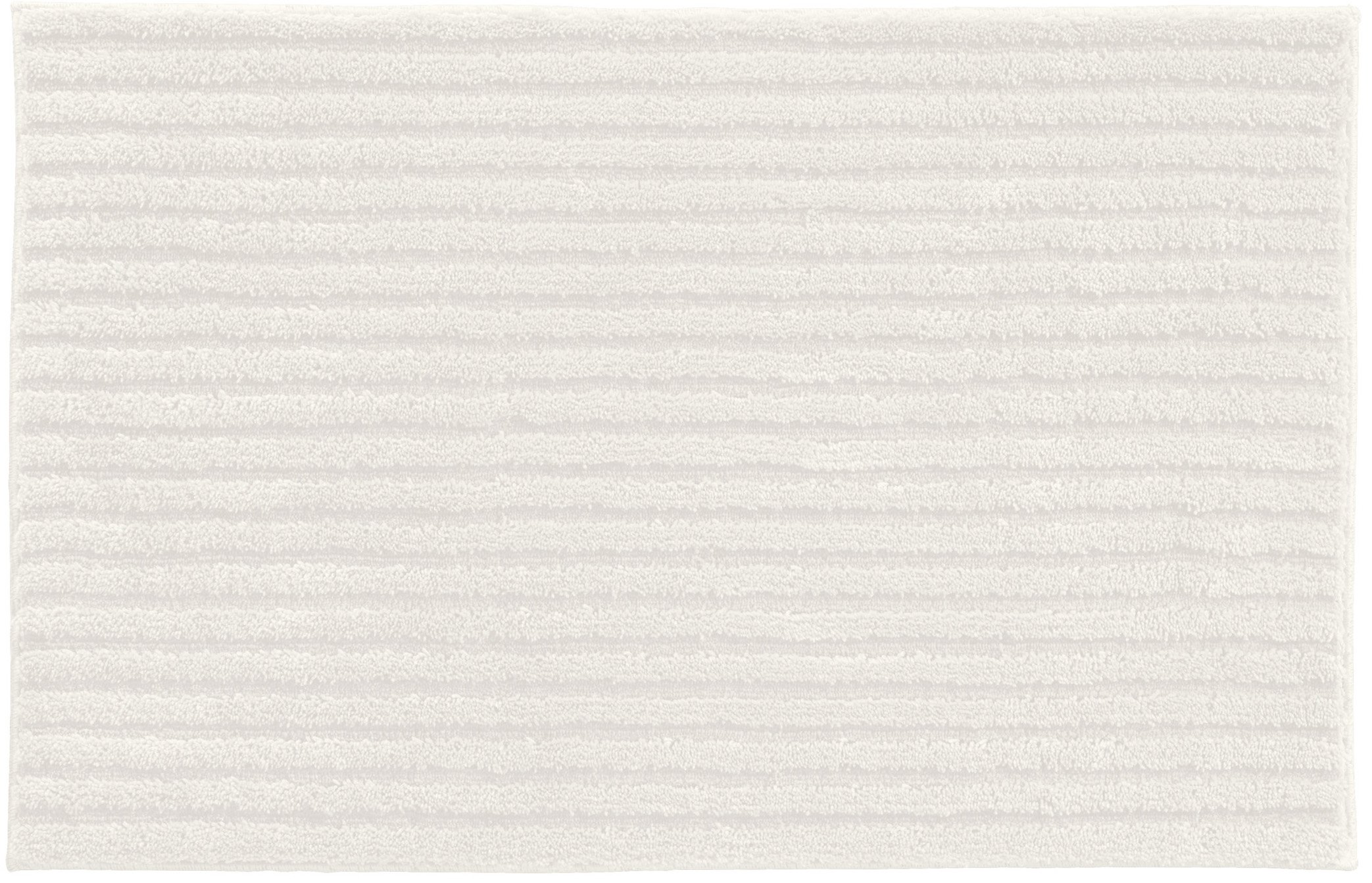 Basics Riffle Bath Rug, 21-Inch by 34-Inch, Cream