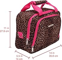 Amazon.com: Rockland Fashion Softside Upright Luggage Set