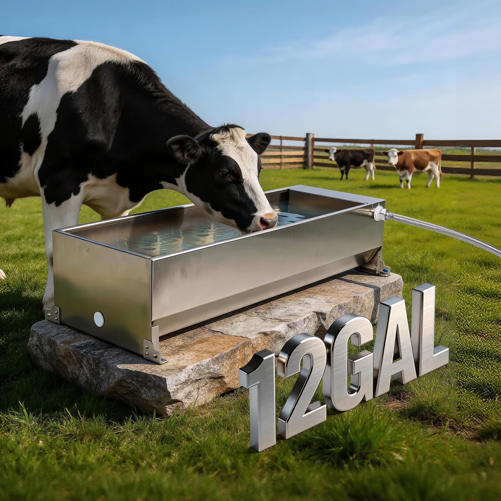 PAULOZYN 12 Gallon Water Trough