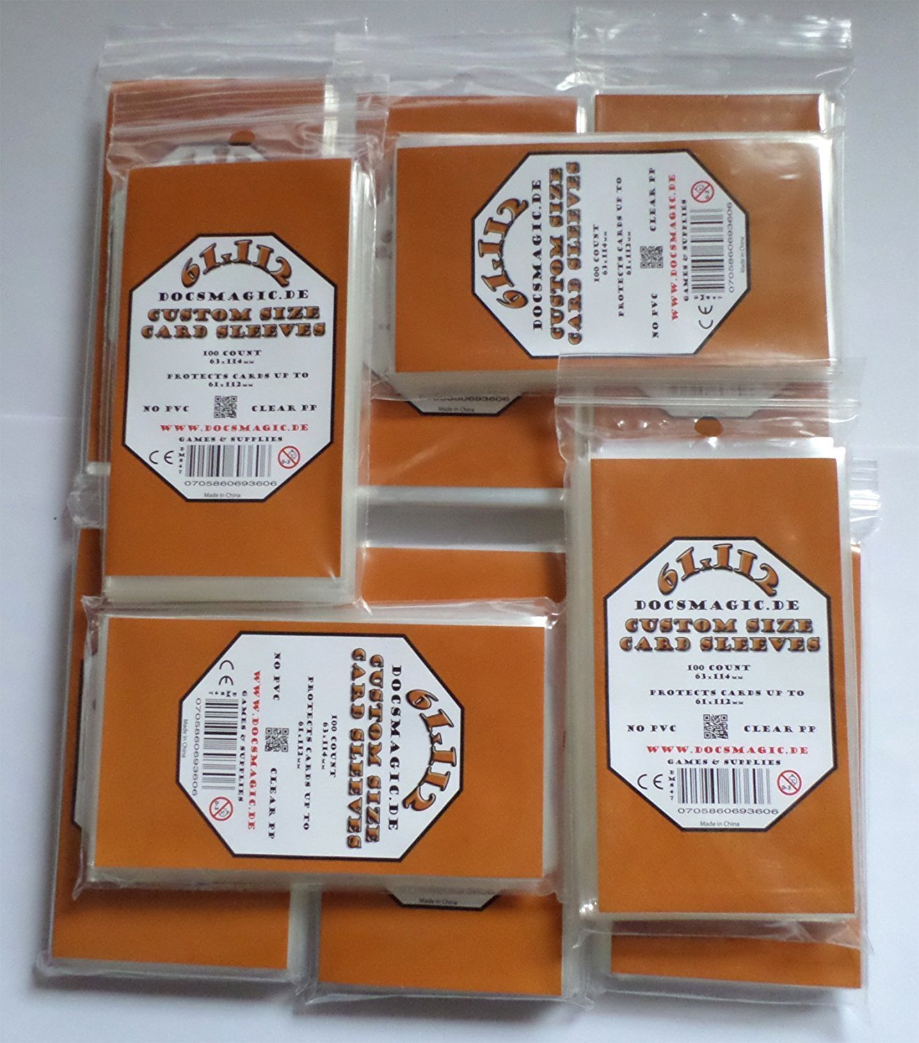 docsmagic.de 1.000 Mini European Board Game Sleeves - 10 Packs - 47 x 70 - Small EU - 44 x 68 — view 40
