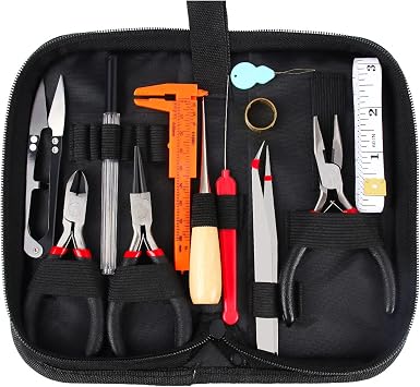 Zhushan Jewelry Making Supplies Kit,Jewelry Making Tools Set for Jewelry Crafting and Jewelry Repair