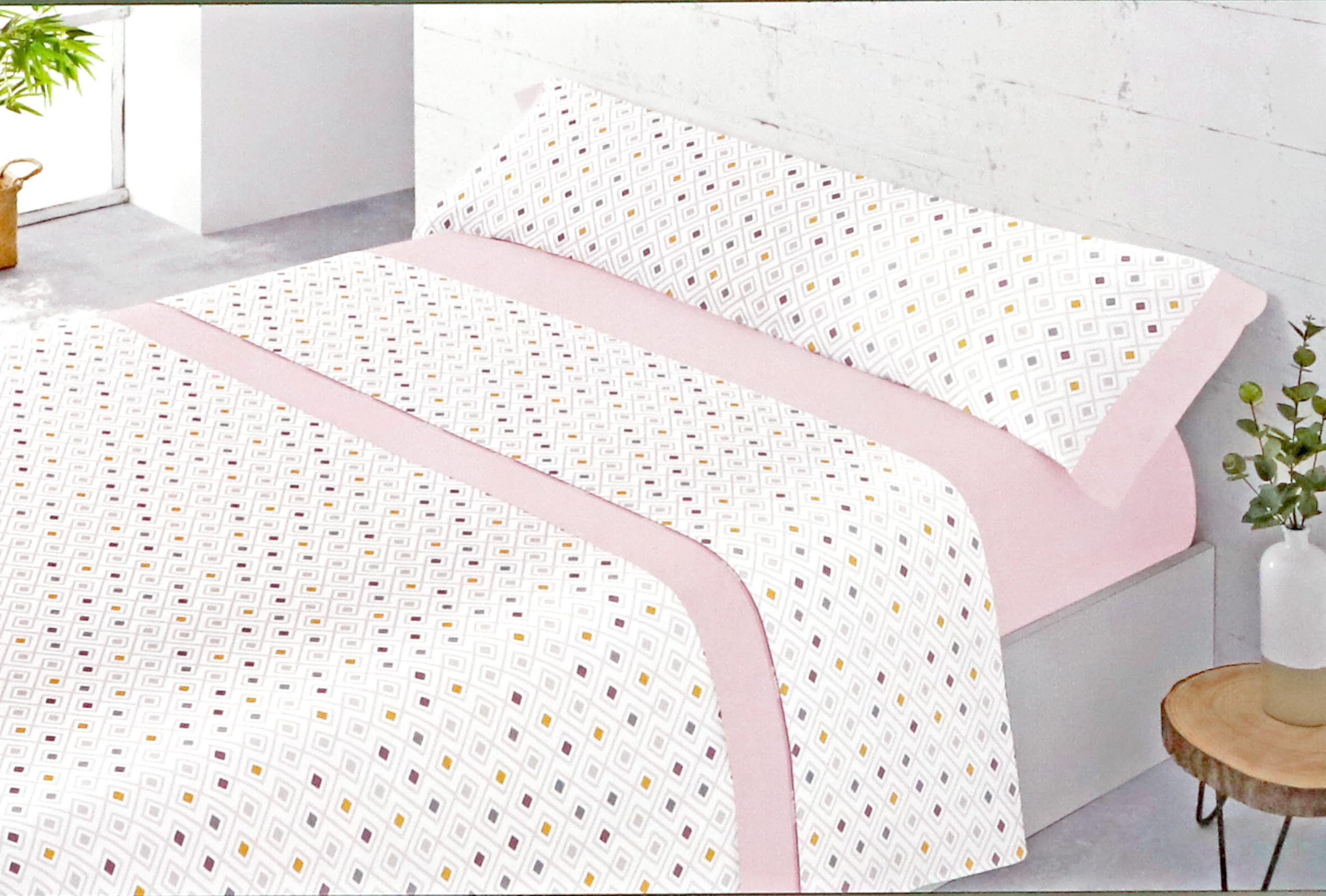 various Juego de Sábanas Infantiles Cama 90x190/200 cm – 3 Piezas (Encimera + Bajera Ajustable + Funda de Almohada) – 50% Algodón 50% Poliéster, 144 Hilos - Modelo Unicornio — view 11