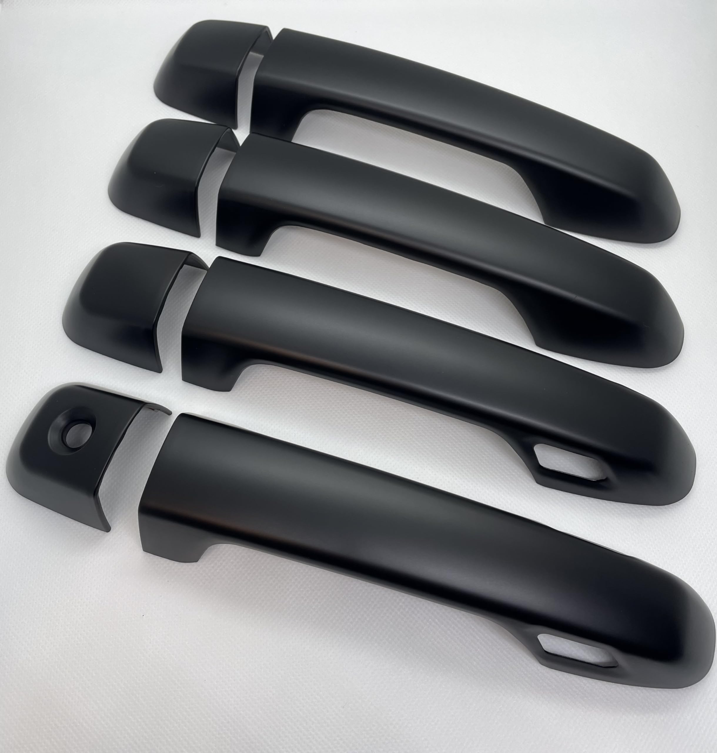 ランクル150ドアハンドルカバー本物ラプターライナー塗装ブラック rav4 ドアハンドルカバー 本物ラプターライナー塗装 - メルカリ