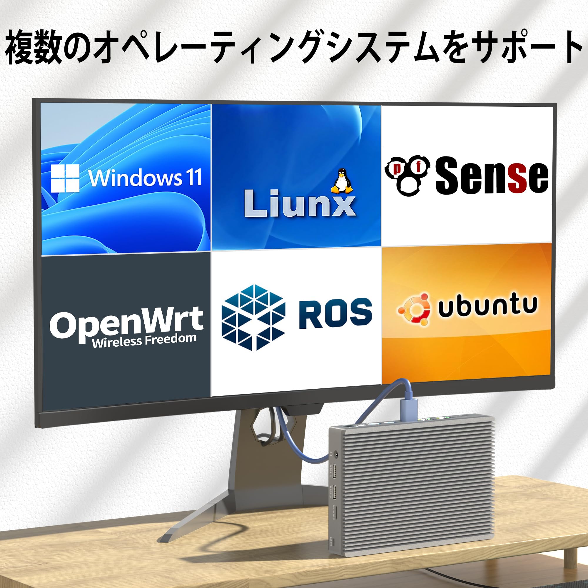Amazon.co.jp: HigolePC ミニPC N95 Mini PC 16GB RAM 256/512GB ROM