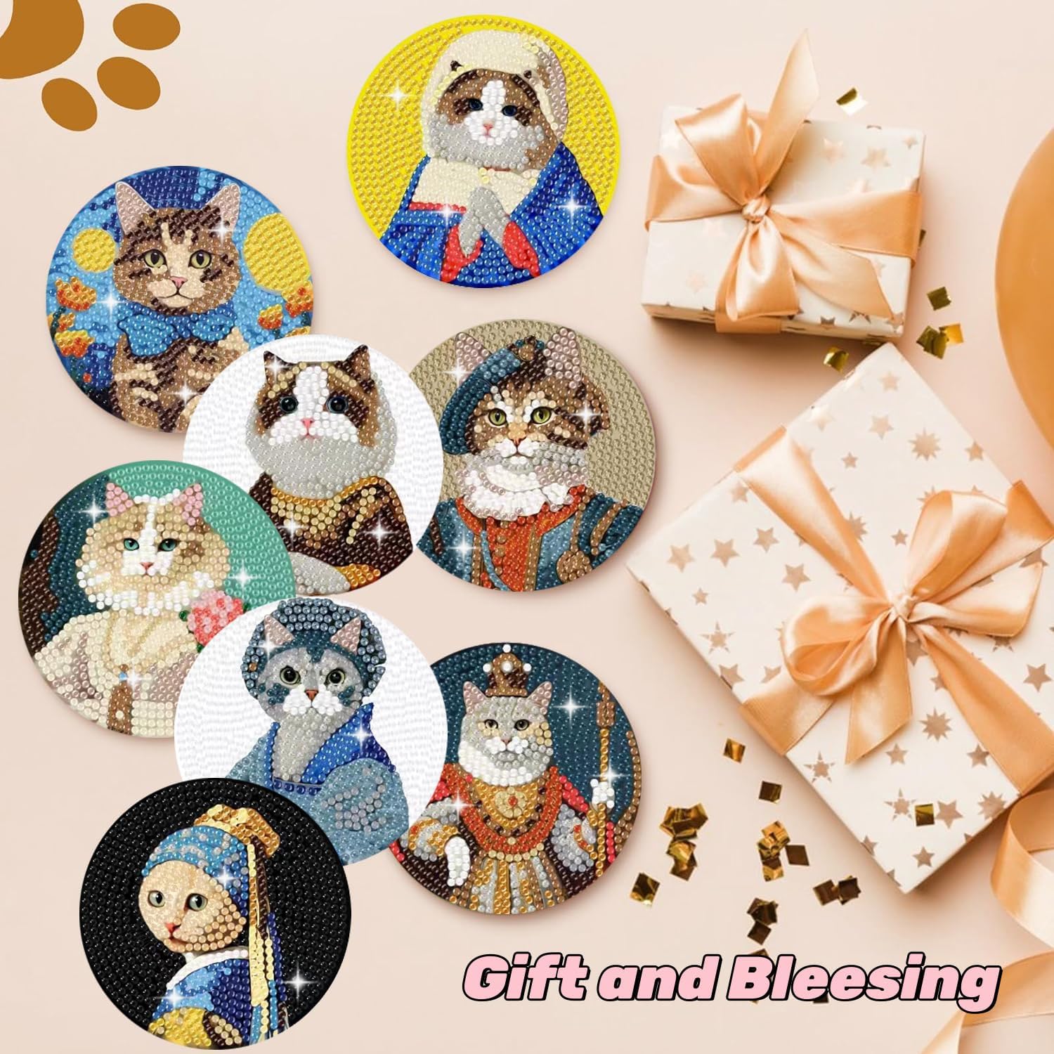 Amazon.co.jp: ダイヤモンドアート コースター キット ビーズアート