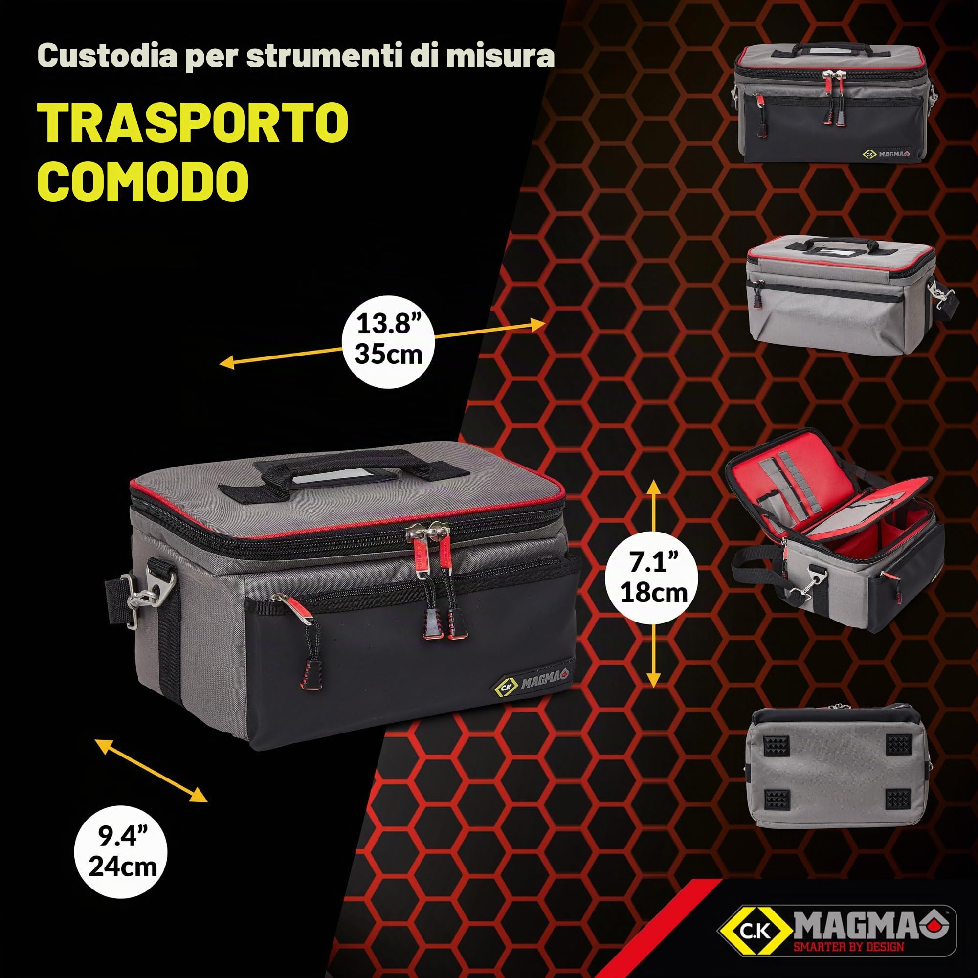 C.k Magma MA2638 Borsa attrezzi per strumento di misura e accessori