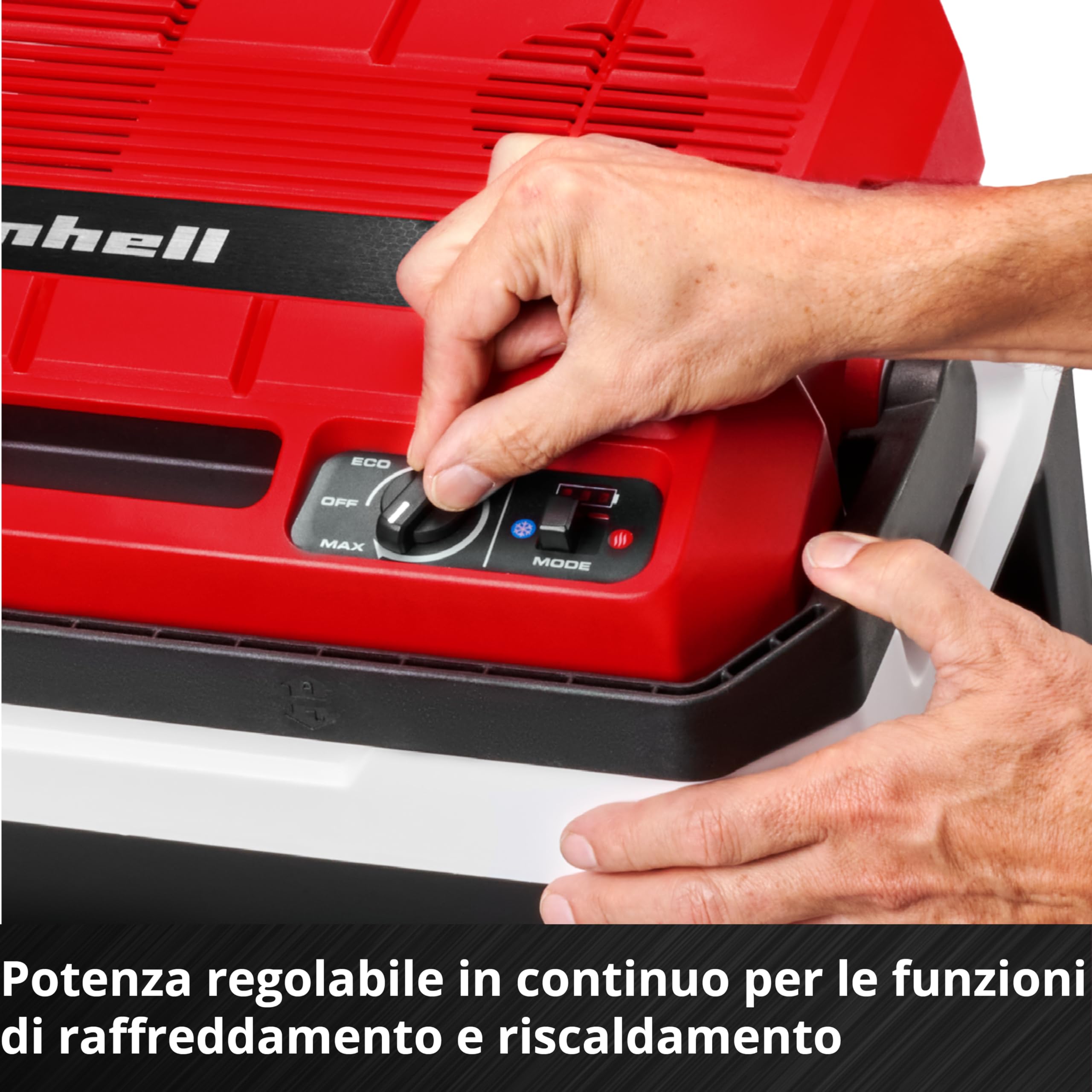 Einhell TE-COL 18/27 Li-Solo Power X-Change 18 V 27 l chłodzenie i ogrzewanie hybrydowy 230 V