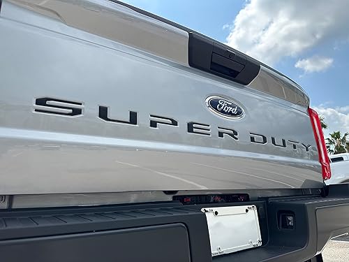 Miniatura 9 de Insertos de letras para portón trasero, compatibles con Super Duty 2023-2025