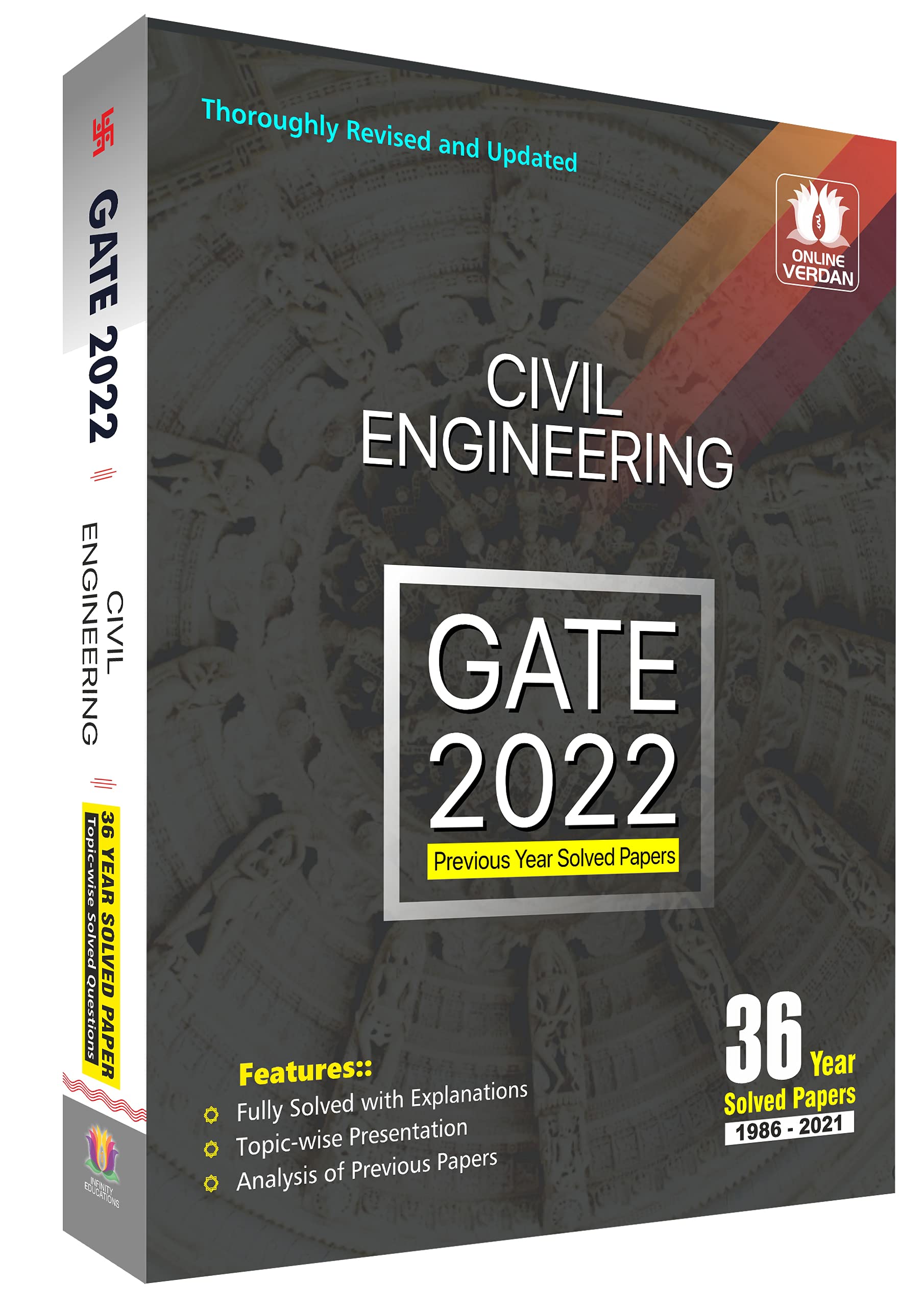 36 Years GATE Civil Engineering Topic-wise Solved Paper (1986 - 2021) with Detailed Solutions 2022 Paperback – 1 January 2021