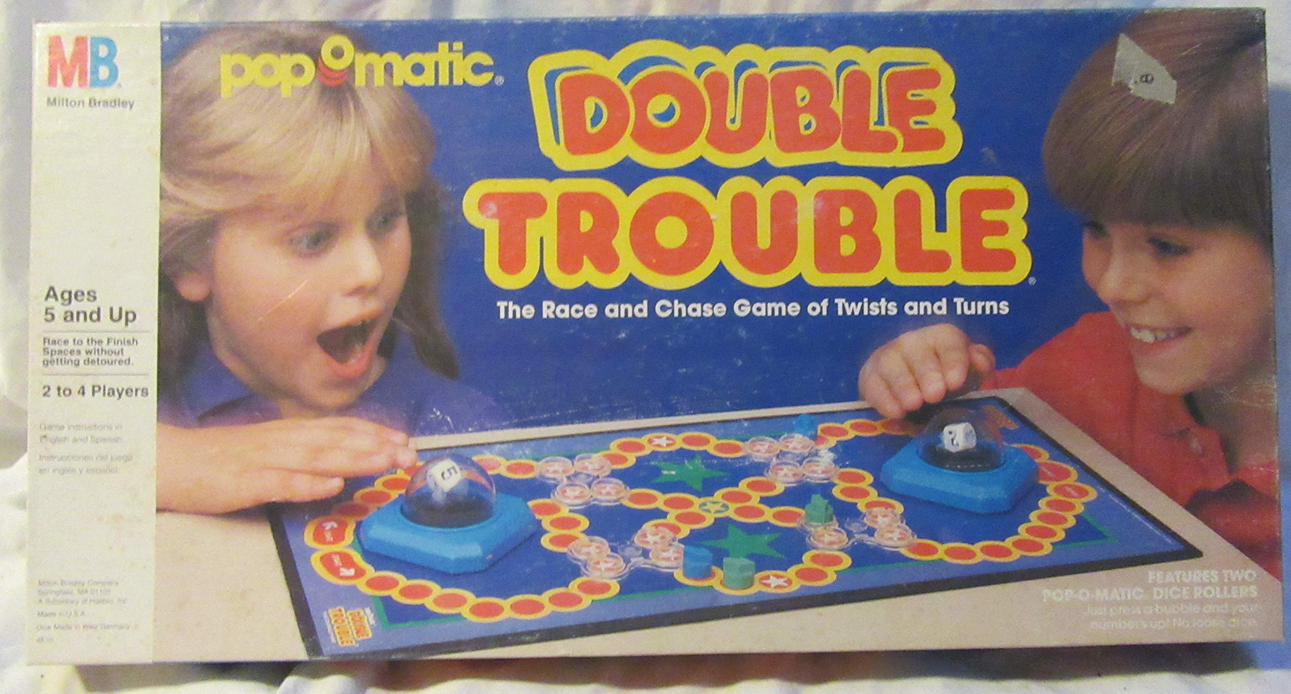 Amazon.com: Milton Bradley Double Trouble Popomatic #4810 : Toys & Games
