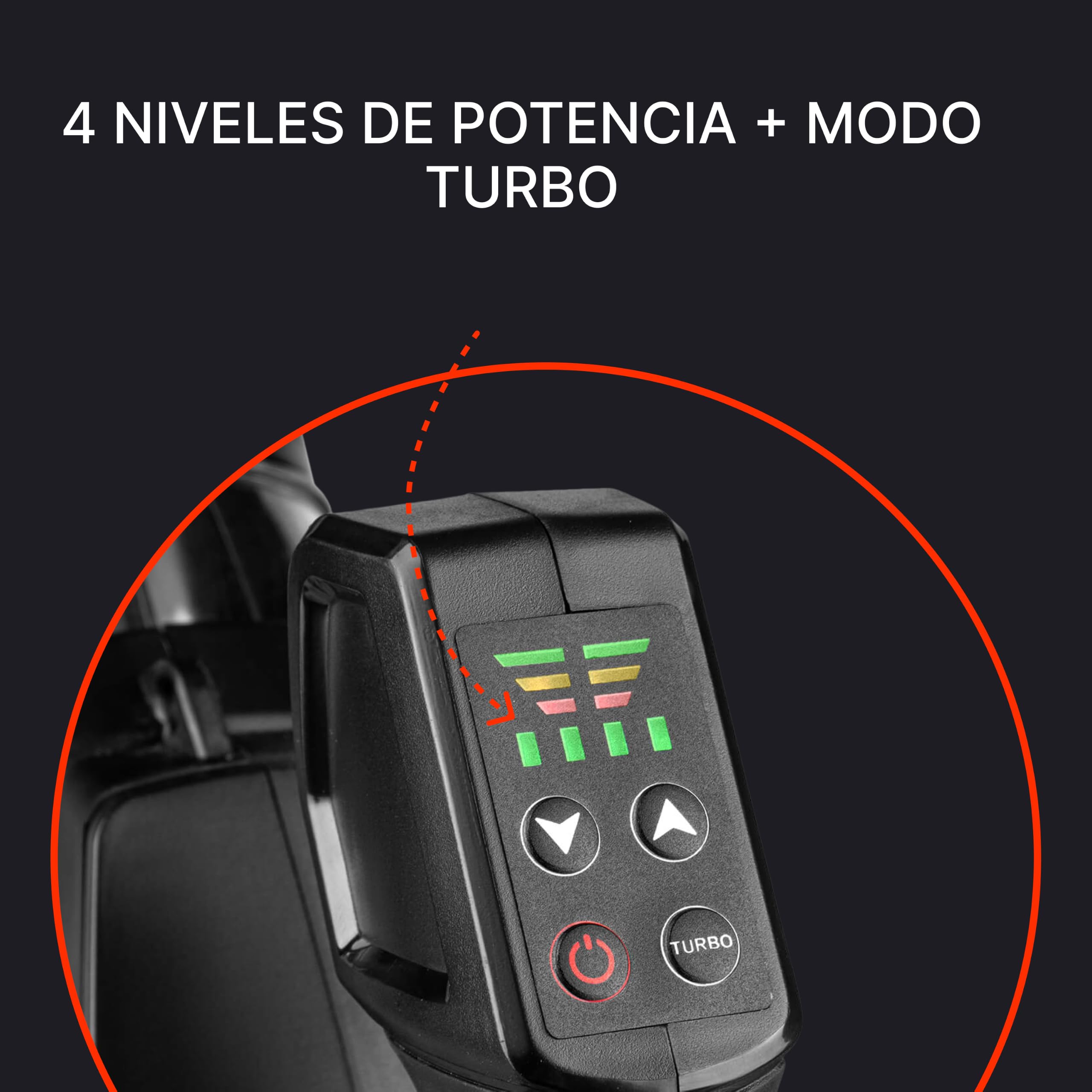 Soplador de Hojas Inalámbrico DCB-202BC Dual - Limpieza Potente Kit con 2 Baterías 2 Ah y Cargador, Motor Brushless, 1020 m³/h, 240 km/h, 4 Velocidades + Turbo - Jardín, Patio y Garaje - por Dnipro-M