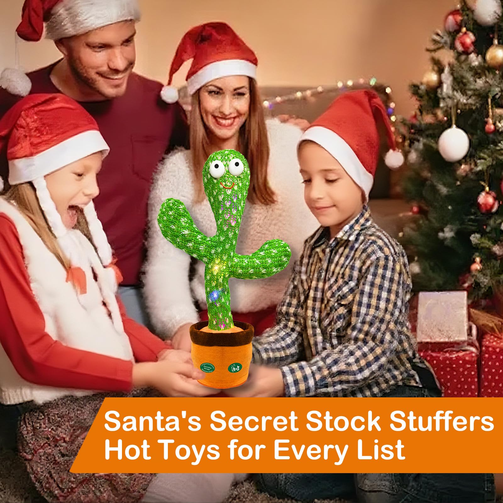 Dancing Mimicking Talking Cactus Toy,Funny Gift for Toddler 1 2 3 Year Old Boy Girl,Singing Record Repeat What You Say Light Up Baby Infant Toys 6-12 12-18 Months (Volume Adjustment)