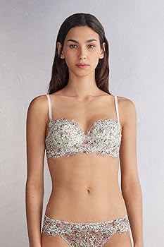 Intimissimi Woman's Floral Romance Sofia Balconette Bra in
