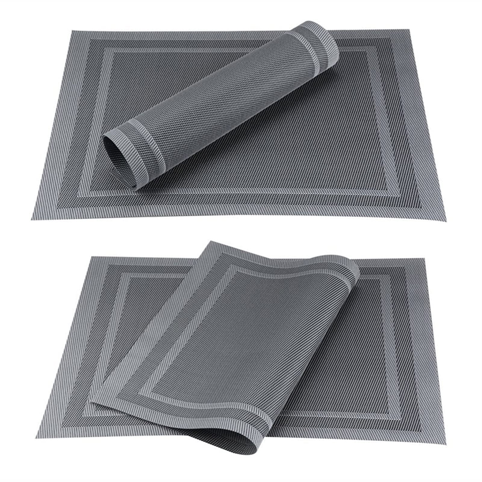 Pvc placements for table résistant chaleur et lavable tapis de cuisine
