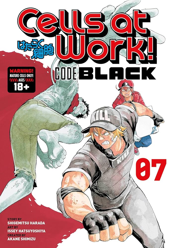 Cells at Work! CODE BLACK 7: Harada, Shigemitsu, Shimizu