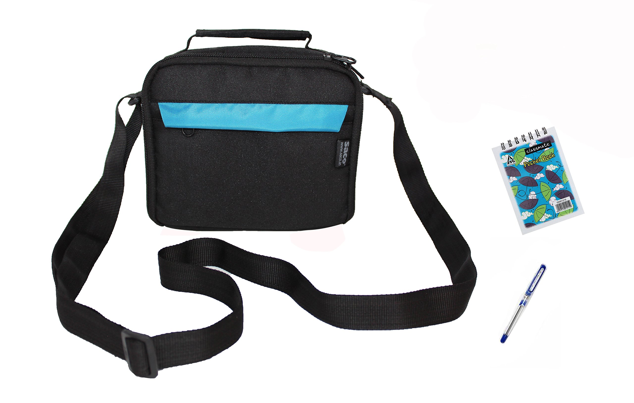 Sponsored Ad - Saco Carry Travel Soft Bag for Automatic Upper Arm Blood Pressure Monitors BP Digital Electronic Sphygmomanometer Tonometer Pulse Heart Rate