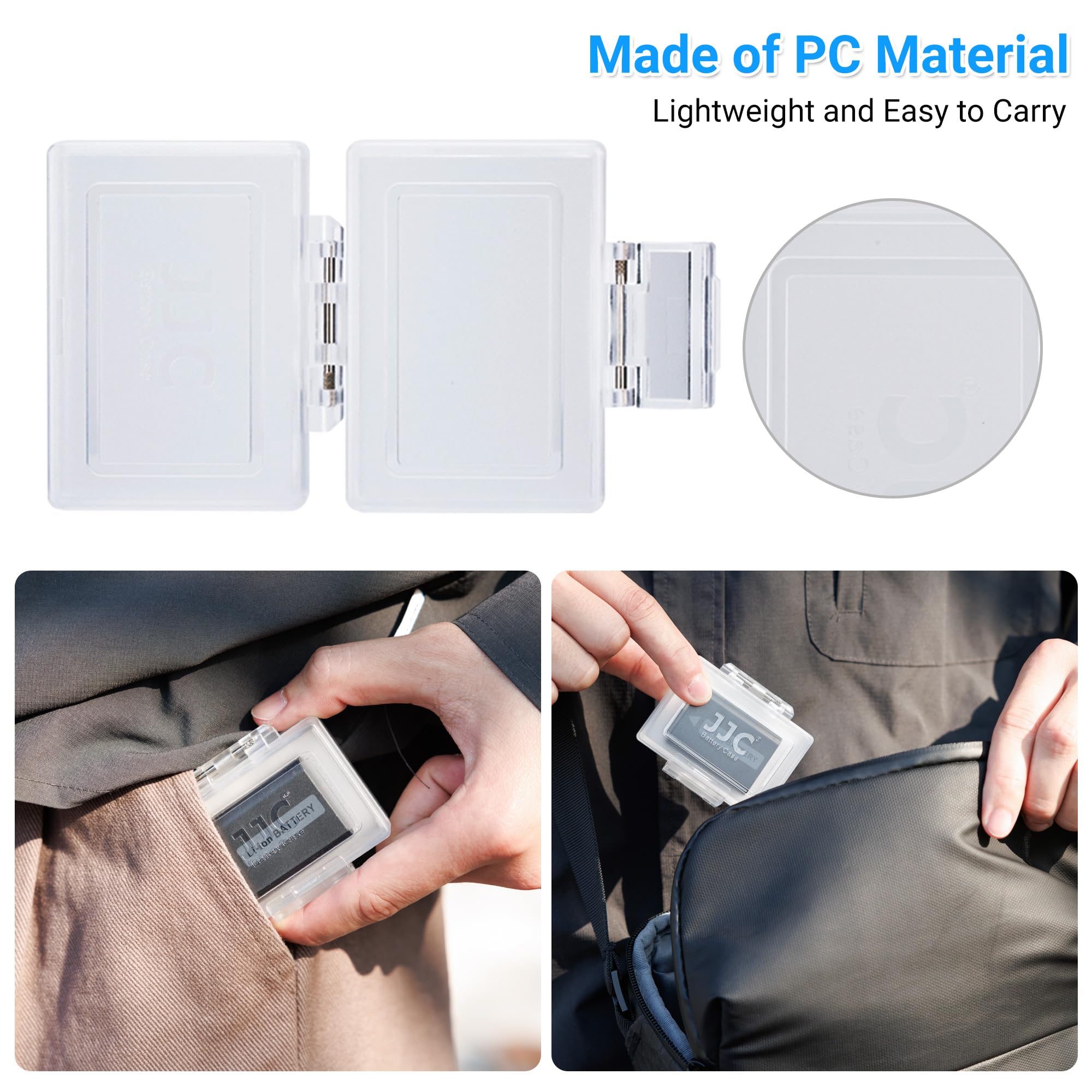 Amazon.co.jp: JJC互換カメラバッテリーケース Canon LP-E6N LP-E8 LP