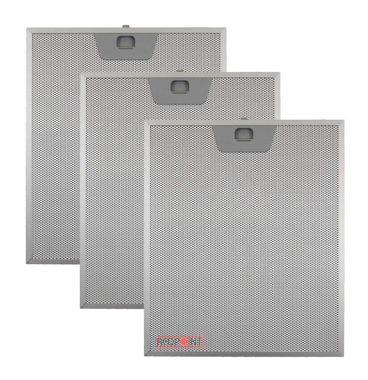 KIT 3 pcs. FILTRI ALLUMINIO per CAPPE FABER mm.253 x 300 x 8