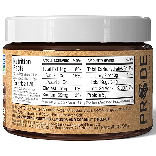 Miniatura 3 de Pride Foods Budder Clean Gourmet Mantequilla de almendras  Solo 5 ingredientes, paleo, apta para dieta cetogénica, sin gluten, sin maní, apta para