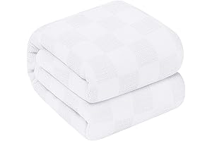 Oakias 100% Cotton Blanket Queen: Supreme Softness, Comfort, and Value