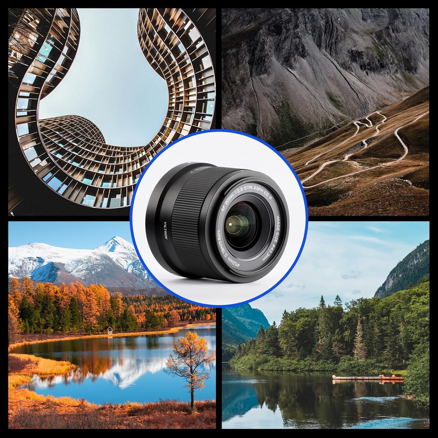 【美品】Viltrox 20mm F2.8 AF FEマウント Viltrox AF 20mm F2.8 Air Full-Frame Lens for Nikon Z-Mount