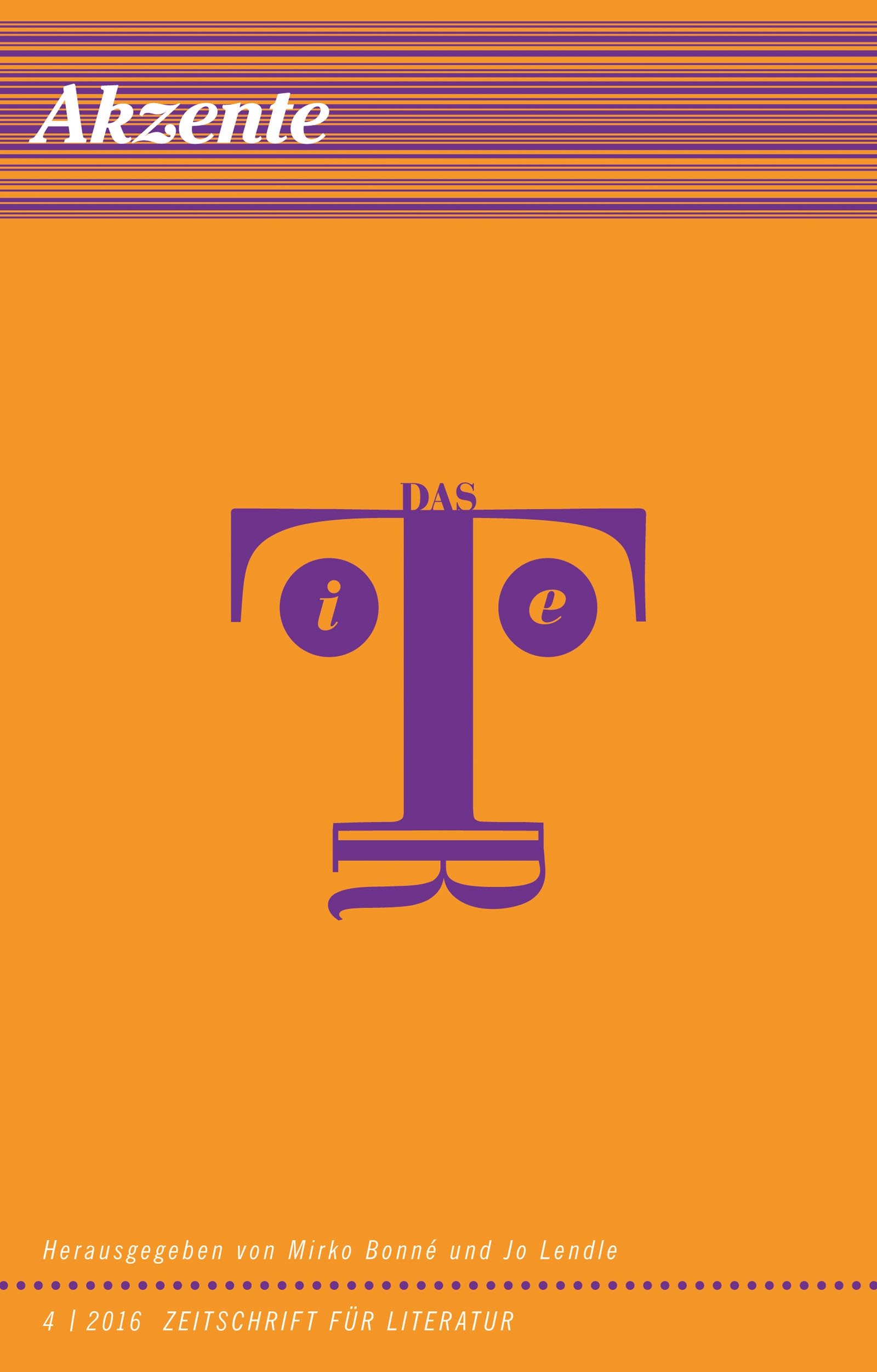 Akzente 4 / 2016: Das Tier