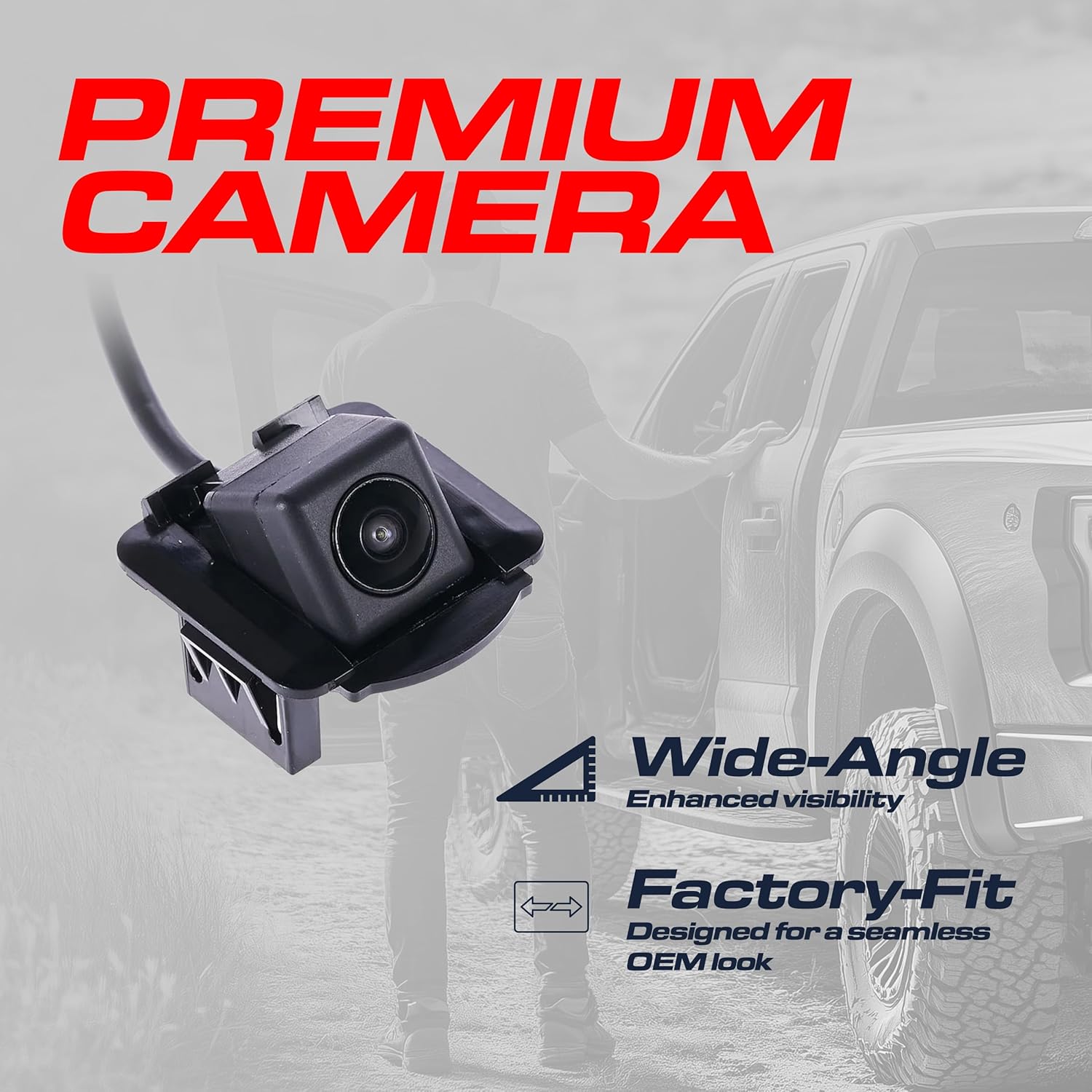 Master Tailgaters Replacement for Mazda CX-5 (2013-2016) Backup Camera OE Part # K015-67-RC0A, K015-67-RC0, KD33-67-RC0, KD33-67-RC0A, KD33-67-RC0B, KD33-67-RC0C