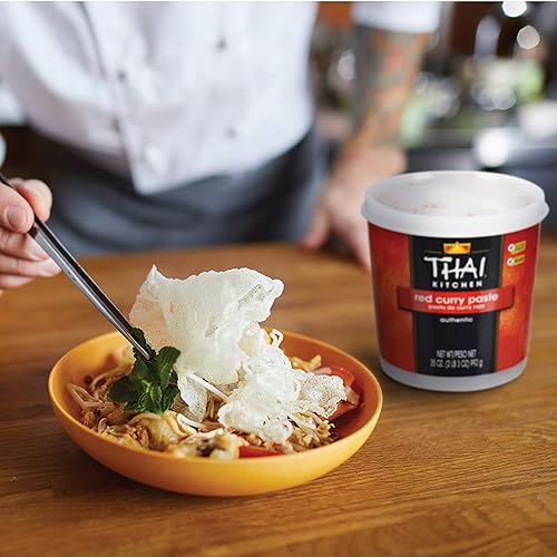 Miniatura 7 de Pasta de curry rojo Thai Kitchen, 35 onzas