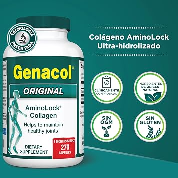 Genacol Original Hydrolyzed Collagen Joint Supplement, 90-Day Supply | Ultra-Hydrolyzed Collagen Peptides, Joint & Knee Support Supplement for Men & Women, Reduces Joint Discomfort