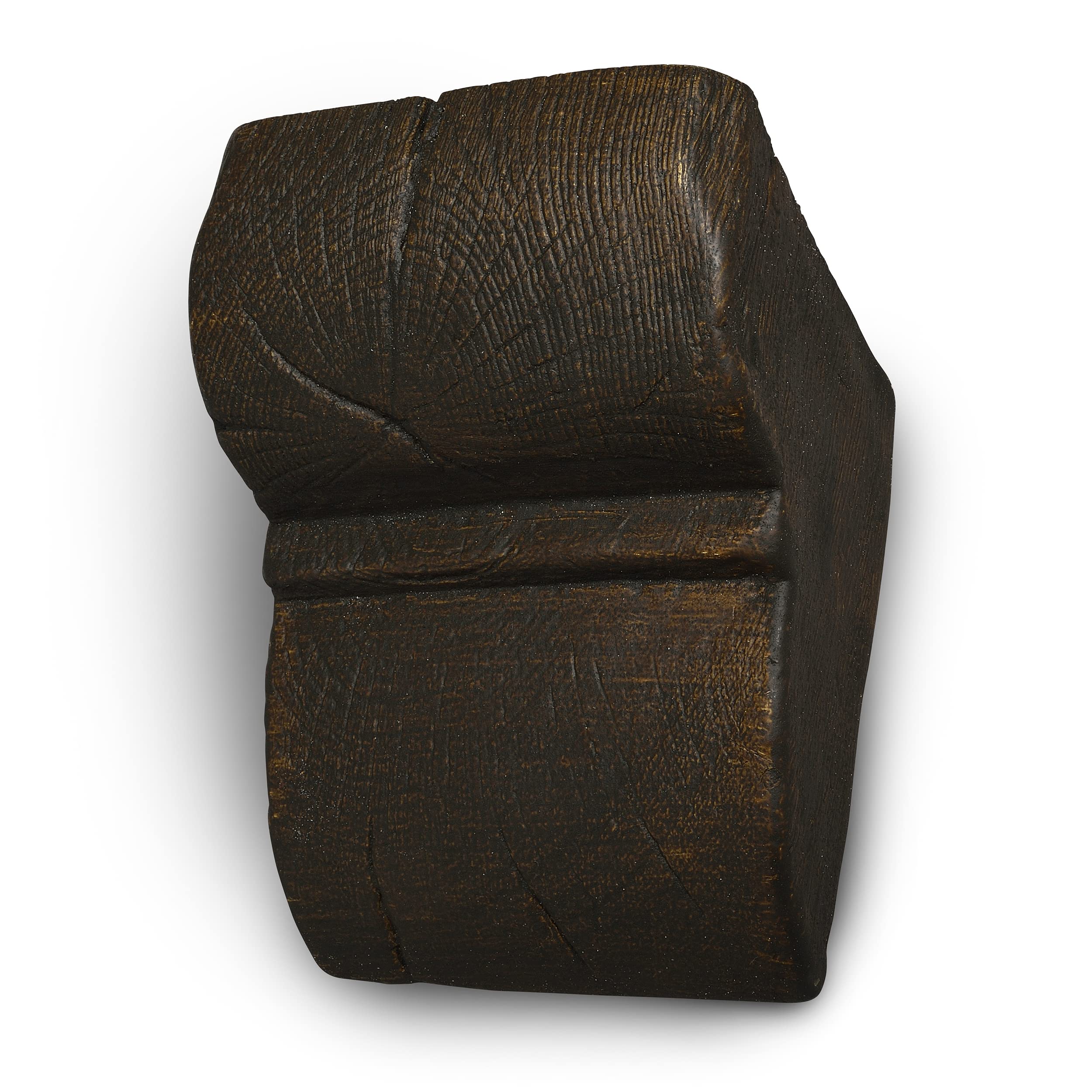 DECOSA Konsolen zu Balken Tirol, eiche dunkel, 20 x 13 cm und 19 x 17 cm, 4 Konsolen