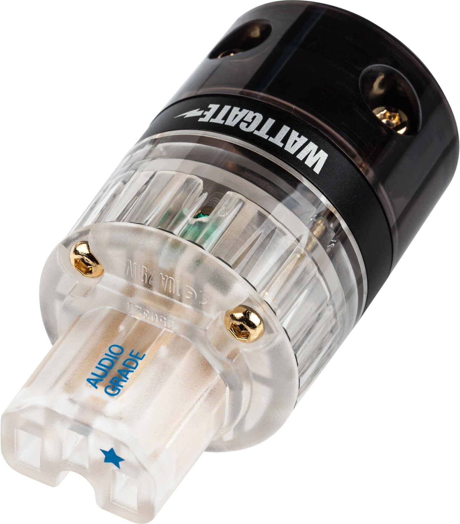 Wattgate 350 AU evo Clear Gold Plated Audio Grade IEC Power Connector