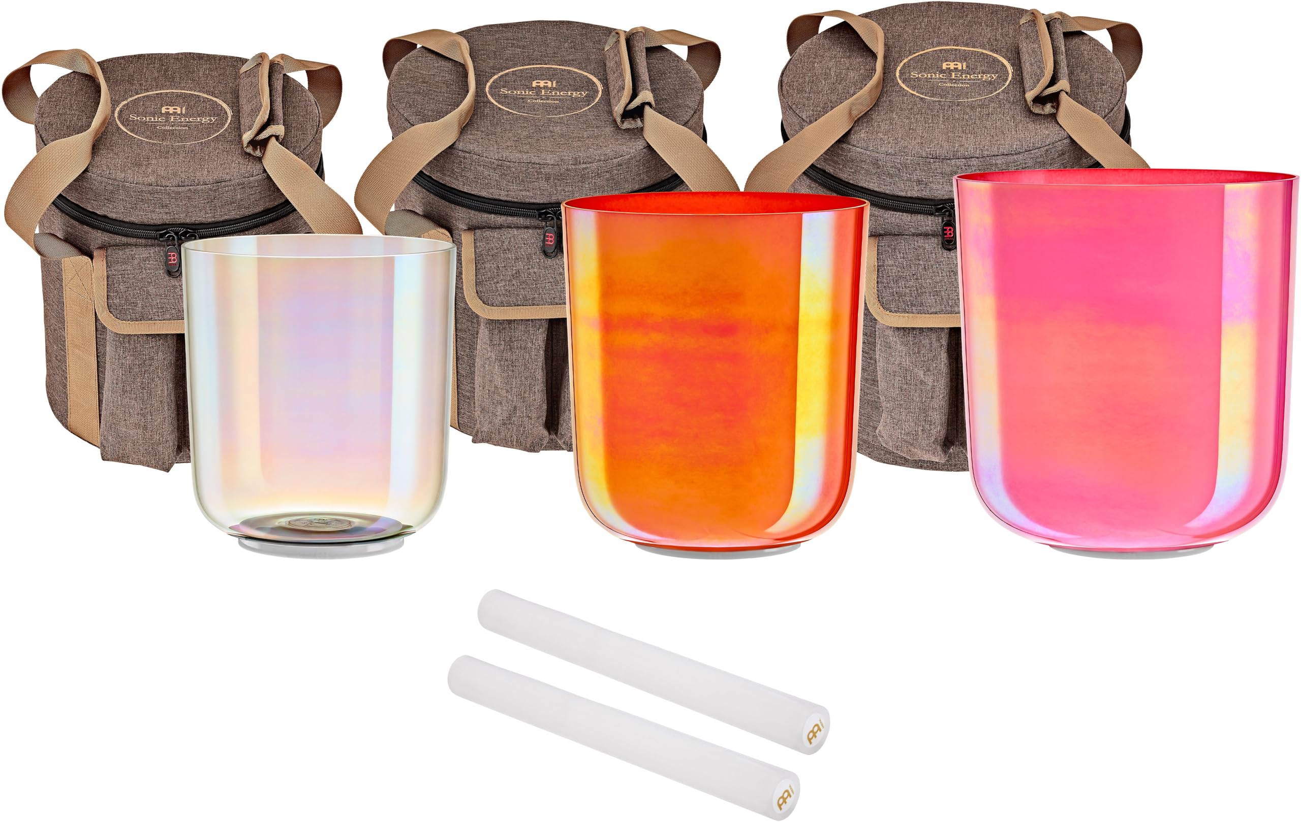Amazon.com: Meinl Sonic Energy Essence Crystal Singing Bowl 3-pc